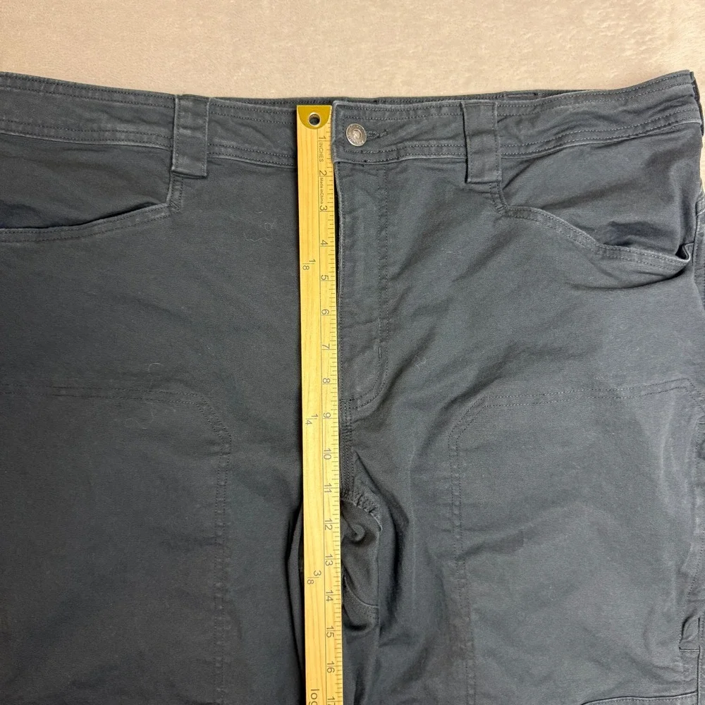Duluth Trading DuluthFlex Fire Hose Pants Men 40x30 Black Utility Workwear EUC